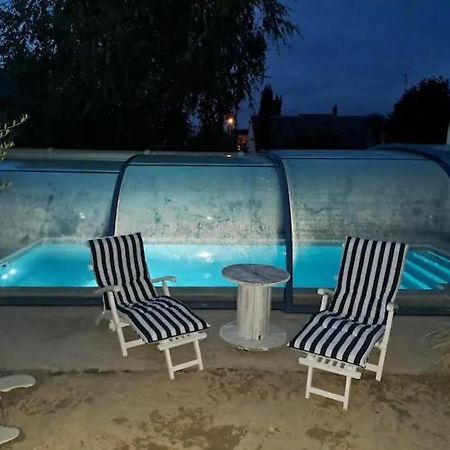 בורז'ה Chambre Bleue Avec Acces Plage מראה חיצוני תמונה