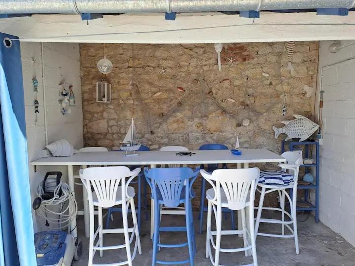 בורז'ה Chambre Bleue Avec Acces Plage מראה חיצוני תמונה