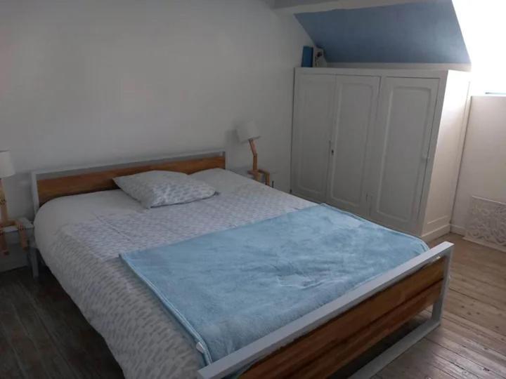 בורז'ה Chambre Bleue Avec Acces Plage מראה חיצוני תמונה