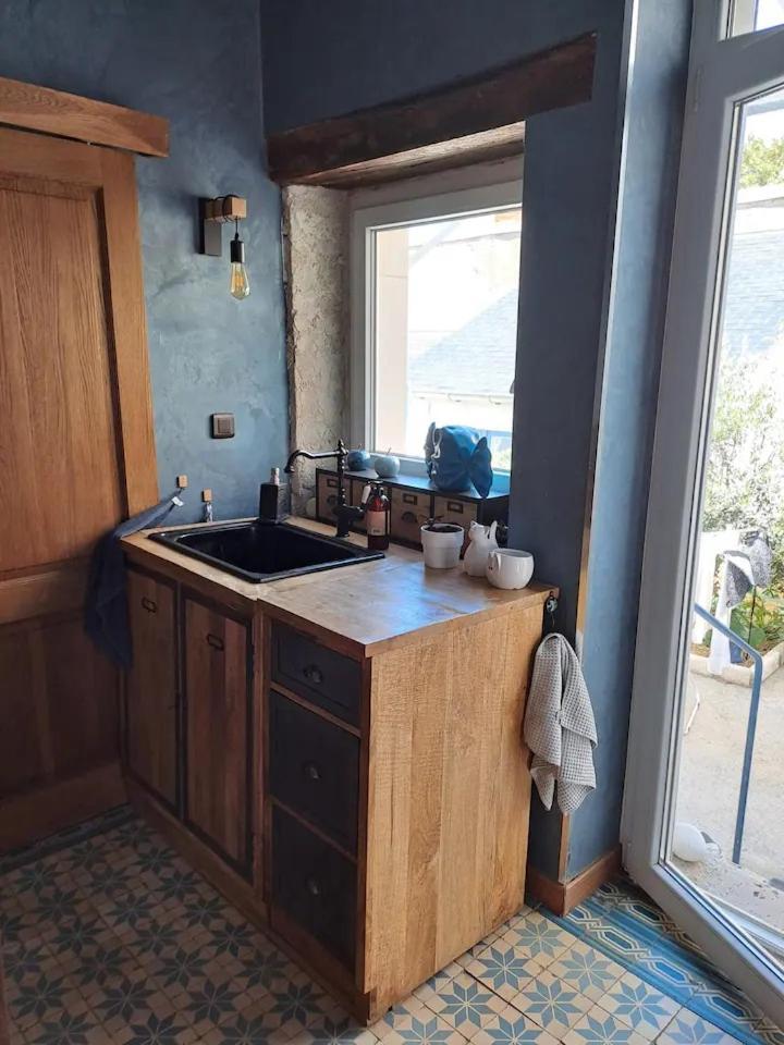 בורז'ה Chambre Bleue Avec Acces Plage מראה חיצוני תמונה