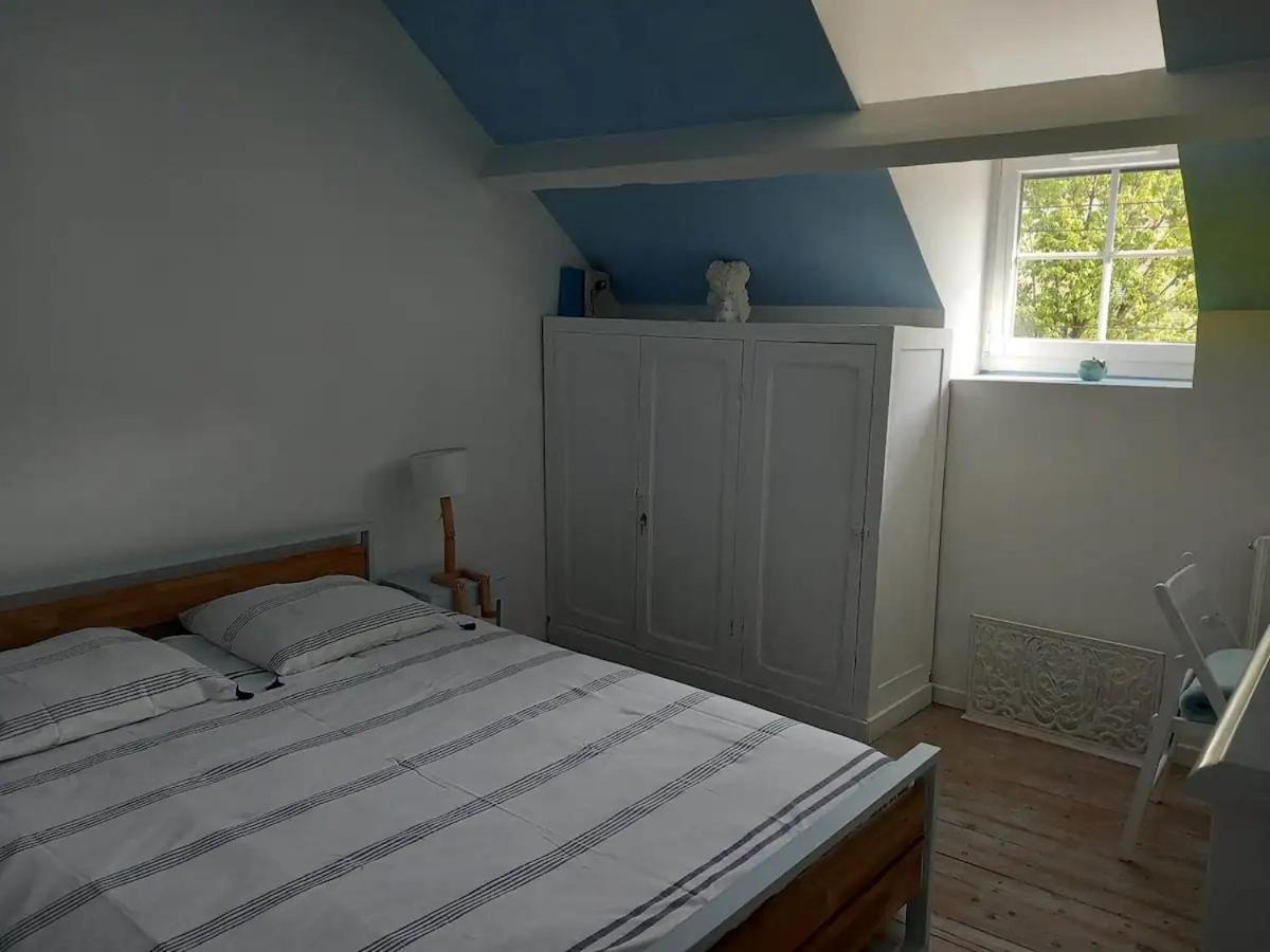 בורז'ה Chambre Bleue Avec Acces Plage מראה חיצוני תמונה